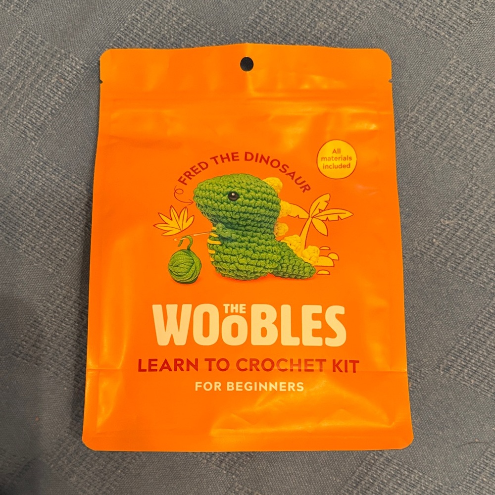 The Woobles Crochet Kit - Orange